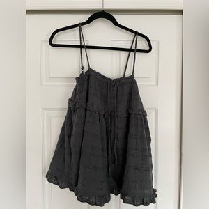 Black/Dark Gray Urban Outfitters Romper